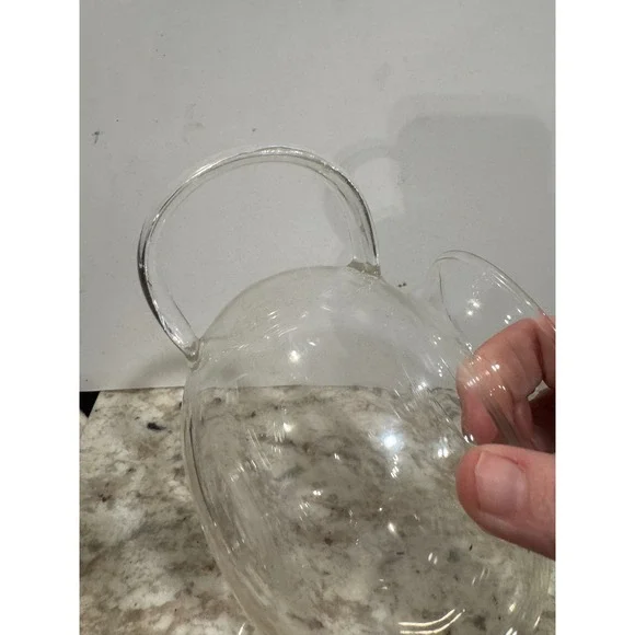 Primula Clear Glass 4 Cup Teapot with Glass Handle - Picture 4 of 7